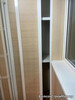 Шкаф на балконе от компании БалконСтройМастер